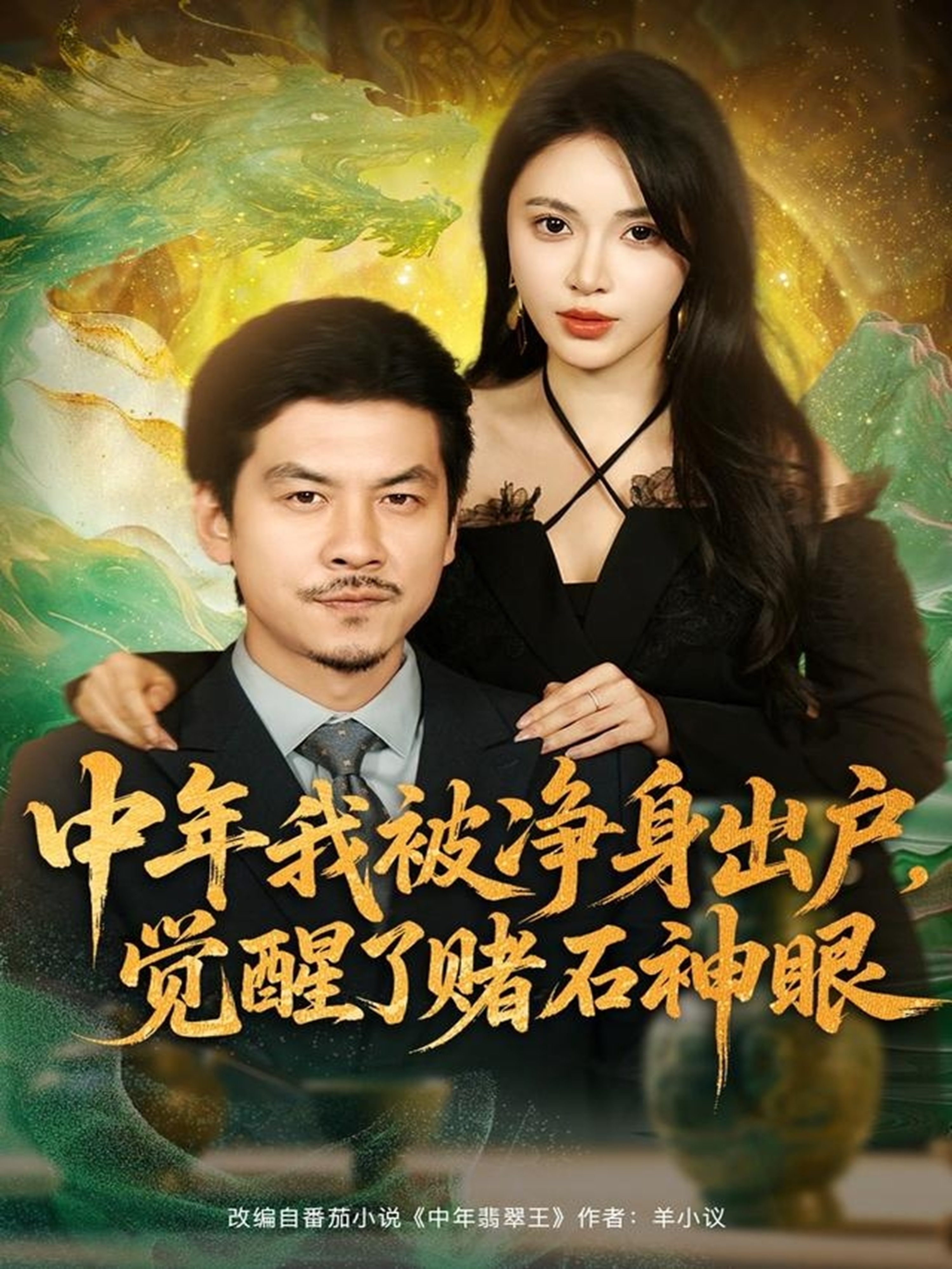 电影：中年我被净身出户，觉醒了赌石神眼