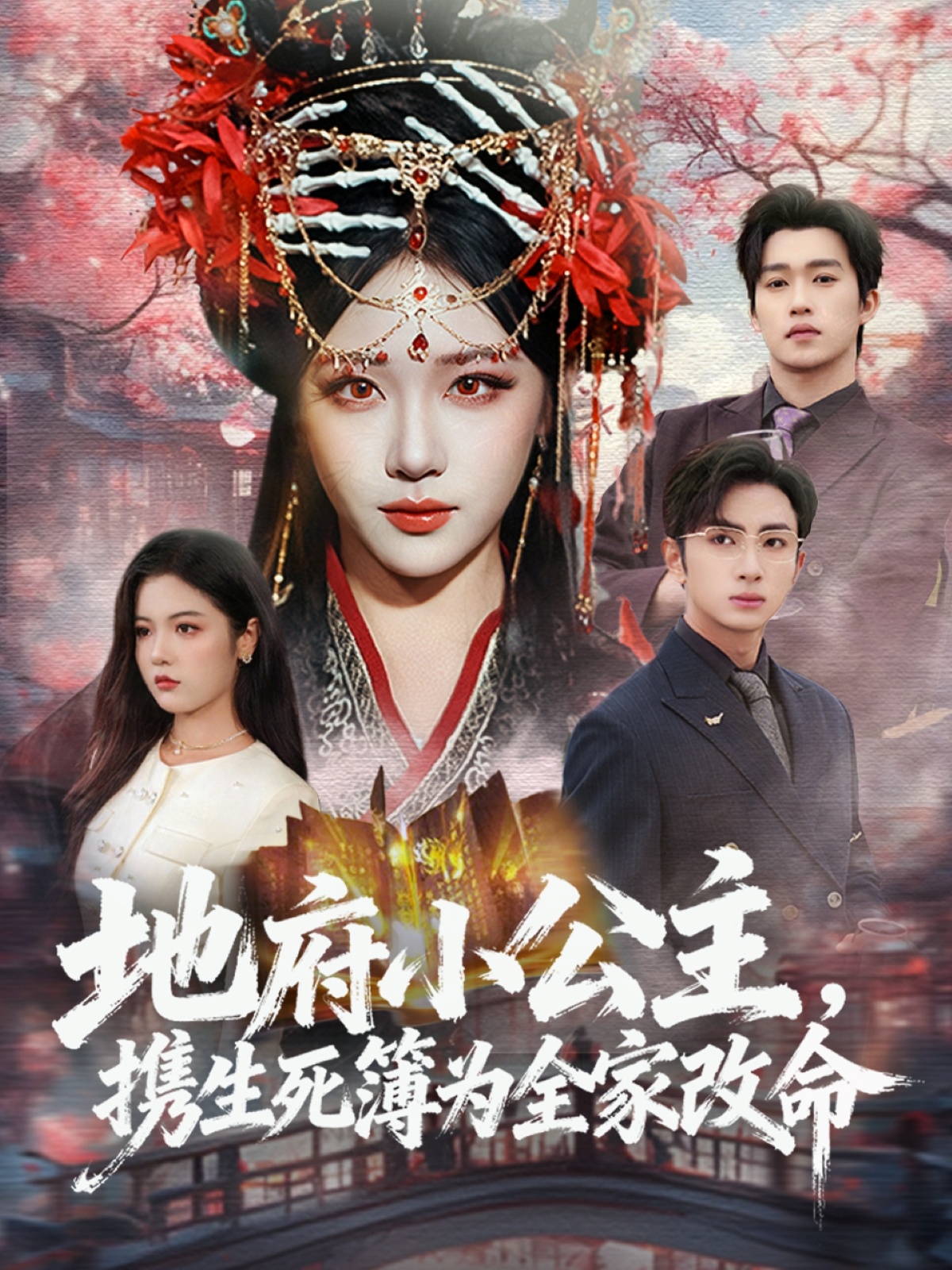 电影：地府小公主，携生死簿为全家改命